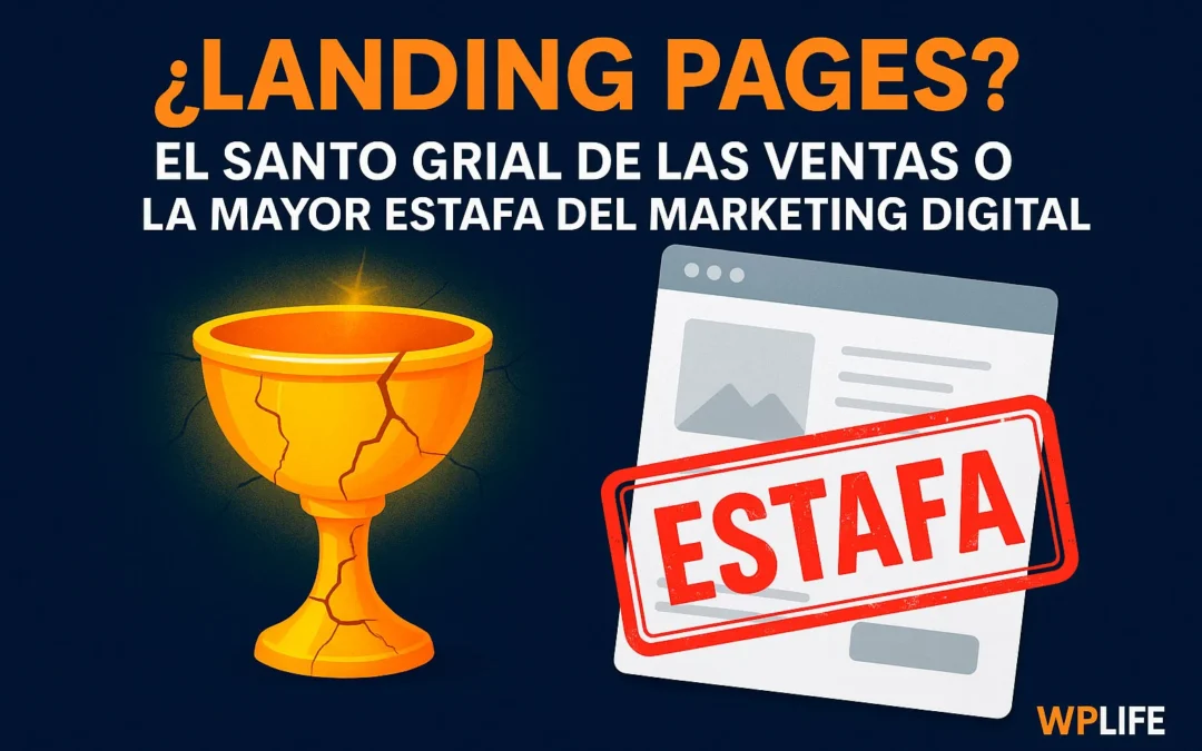 ¿Landing Pages? El Santo Grial de las Ventas o la Mayor Estafa del Marketing Digital